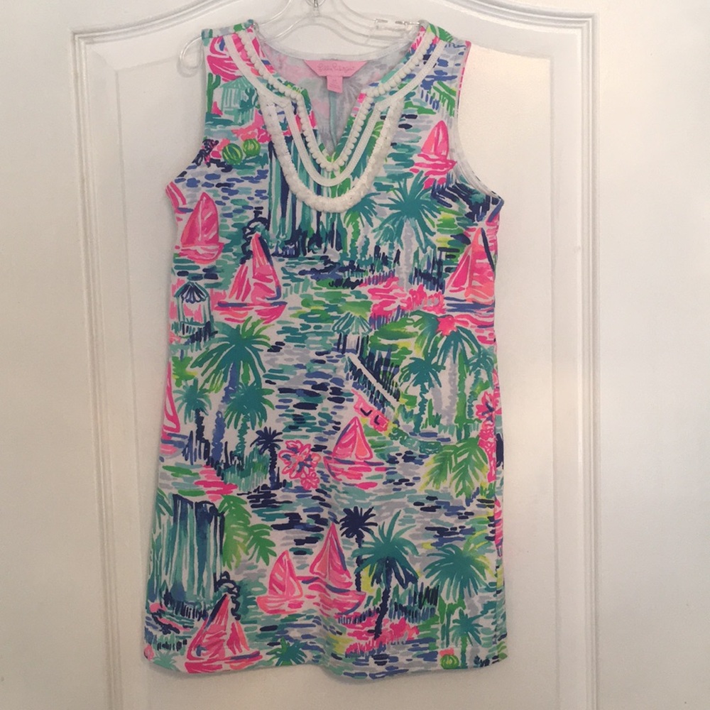 Girls Like New Lilly Pulitzer Dress 6-7